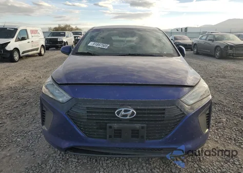 2019 Hyundai Ioniq Blue z USA, uszkodzony, nr VIN KMHC65LC8KU168832